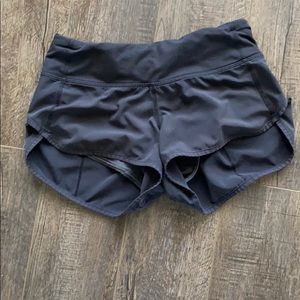Lululemon run shorts size 2 in good shape